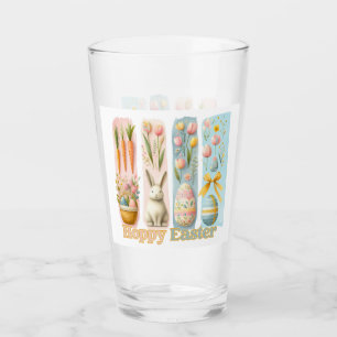 Verre Aquarelle Verte Cute Four Brash Hoppy Pâques