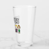 Verre Arachides amis dans une rangée (Gauche)