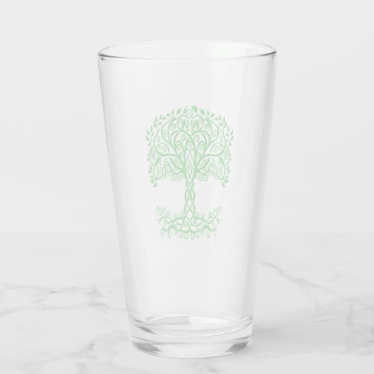 Verre Arbre Celtique Vert De Vie (Dos)