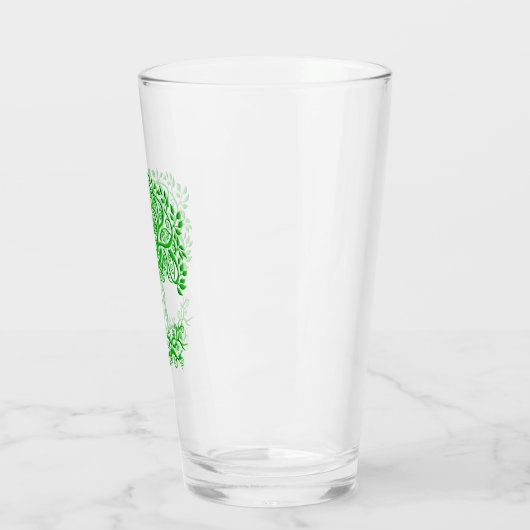 Verre Arbre Celtique Vert De Vie (Gauche)