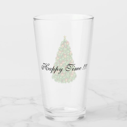 Verre Arbre de Noël (Dos)