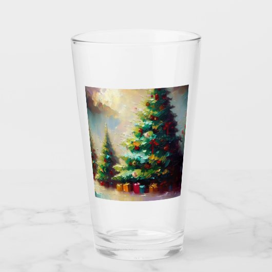 Verre Arbre de Noël 2 (Devant)