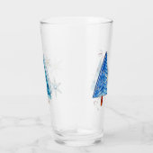 Verre Arbre de Noël et bijoux à flocons de neige (Droite)