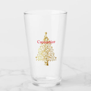 Verre Arbre de Noël Fancy Gold Thunder_Cove