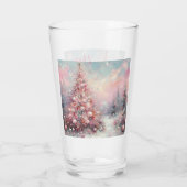 Verre Arbre de Noël impressionniste (Dos)