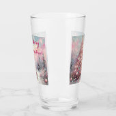 Verre Arbre de Noël impressionniste (Gauche)