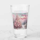 Verre Arbre de Noël impressionniste (Devant)