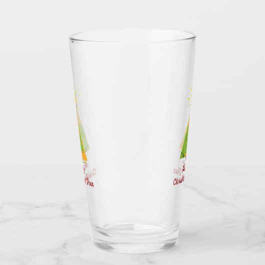Verre Arbre de Noël Nacho (Droite)