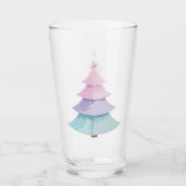 Verre Arbre de Noël Pastel (Dos)