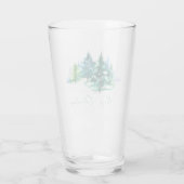 Verre Arbres à l'aquarelle (Dos)
