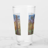 Verre Arbres au coucher du soleil (Droite)