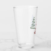 Verre Arbres colorés - (Droite)