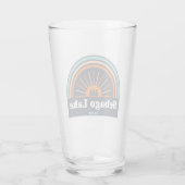 Verre Arc en arc-en-ciel du lac Sebago (Dos)