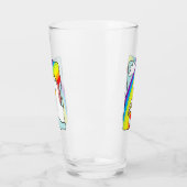 Verre Arc-en-ciel de Unicorne (Gauche)