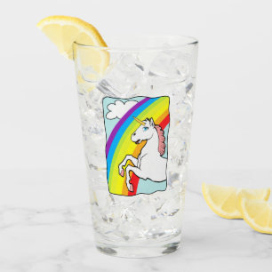 Verre Arc-en-ciel de Unicorne