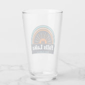 Verre Arc en ciel du lac Falls North Carolina (Dos)