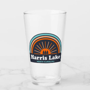 Verre Arc en ciel du lac Harris North Carolina
