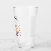 Verre Arc en ciel élégant de Coeurs Design (Gauche)