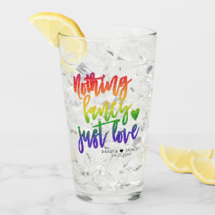 Verre Arc en ciel Rien de fantaisie Juste l'amour MARI