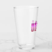 Verre Arc-en-ciel rose pourpre ultra-courant (Droite)