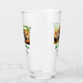 Verre Arc vert joyeuse Vibes ajouter le nom de la photo (Gauche)