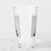 Verre Argent Gold et Arbre de Noël Noir (Gauche)