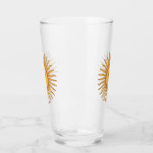 Verre Argentine Golden Sun, Sol de Mayo (Gauche)