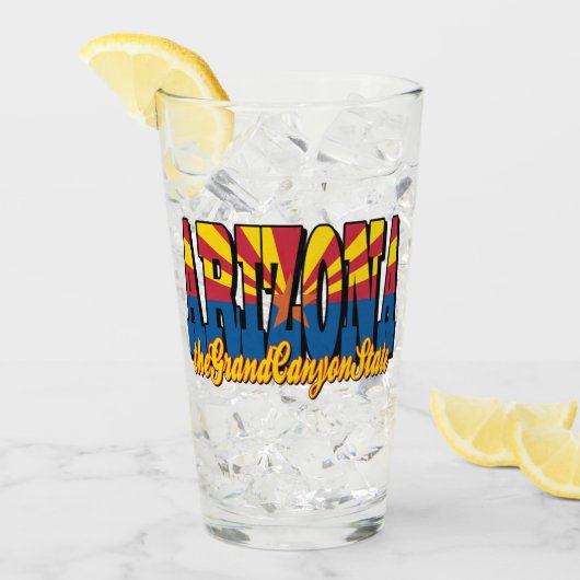 Verre Arizona the Grand Canyon State (Devant glace)