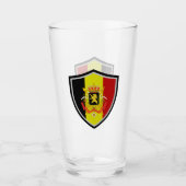Verre Armoiries belges (Devant)