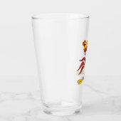 Verre Armoiries de Foghorn Leghorn franchies (Droite)
