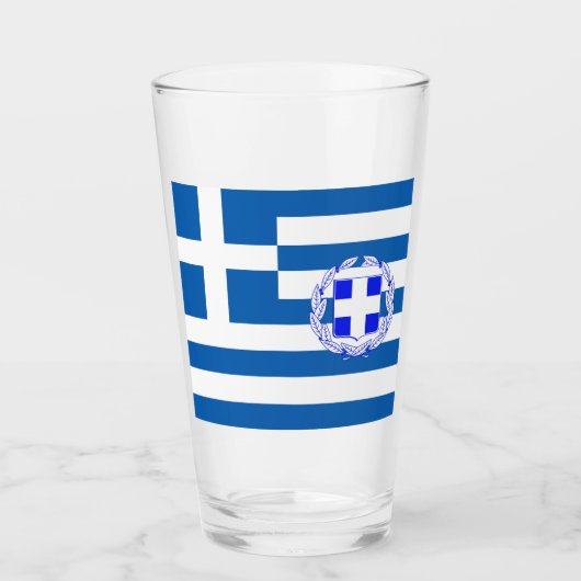 Verre Armoiries de la Grèce (Devant)
