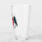 Verre Armoiries de l'île de Man (Gauche)