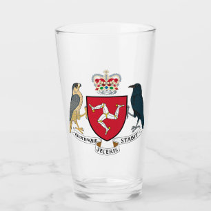 Verre Armoiries de l'île de Man