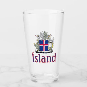 Verre Armoiries de l'Islande