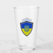Verre Armoiries de l'Ukraine (Dos)