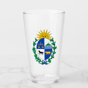Verre Armoiries de l'Uruguay Glass