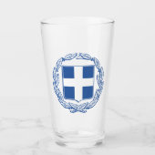 Verre Armoiries grecques (Devant)