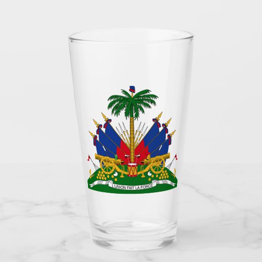 Verre Armoiries haïtiennes (Haïti) (Devant)
