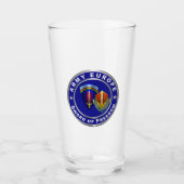 Verre Army Europe USAREUR (Devant)