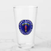 Verre Army Europe USAREUR (Devant)