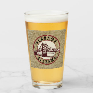 Verre Arrêt du pont Retro Alabama
