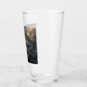 Verre Arrière - plan en acier brûlé (Gauche)