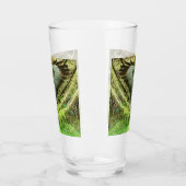 Verre Art animalier : Aile de Buse variable s'étirant pe (Gauche)