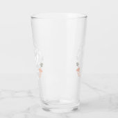 Verre Art chrétien floral foncé - Psaume 56:3 (Gauche)