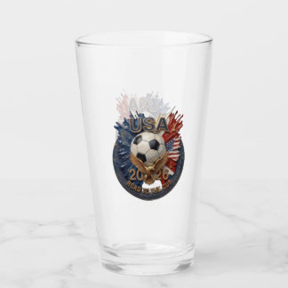 Verre Art de fan de football américain | Illustration |
