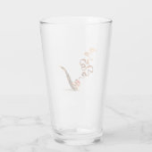 Verre Art de fumer la pipe 1 (Dos)