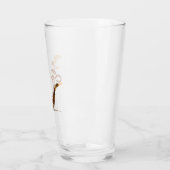 Verre Art de fumer la pipe 1 (Gauche)