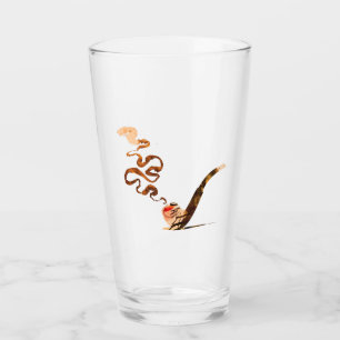 Verre Art de fumer la pipe 1
