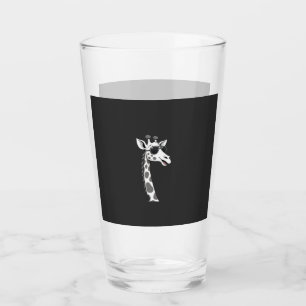 Verre Art de girafe cool pour hommes femmes enfants amat