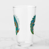 Verre Art de l'alligator tribal (Droite)